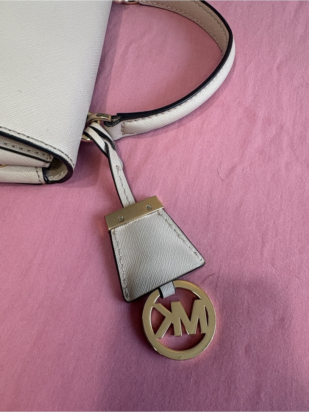 Michael Kors Pink Ava Mini Top-Handle Crossbody - Picture 11 of 16